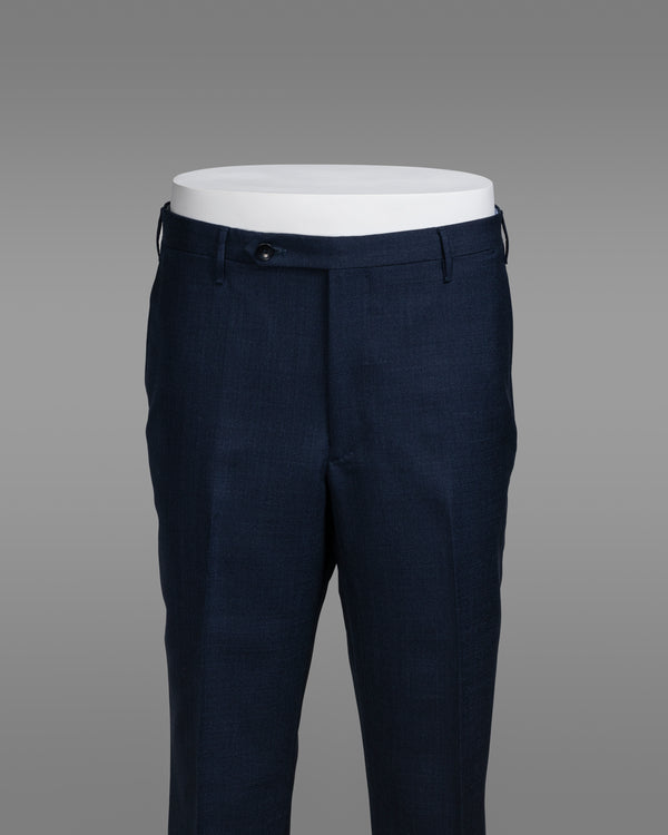Rota Summer Roma dark blue wool trouser Consegna Veloce