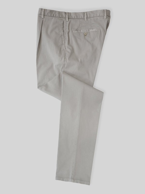 Rota Sport Summer Light beige cotton supima sport trousers 1 pleat Affare Del Giorno