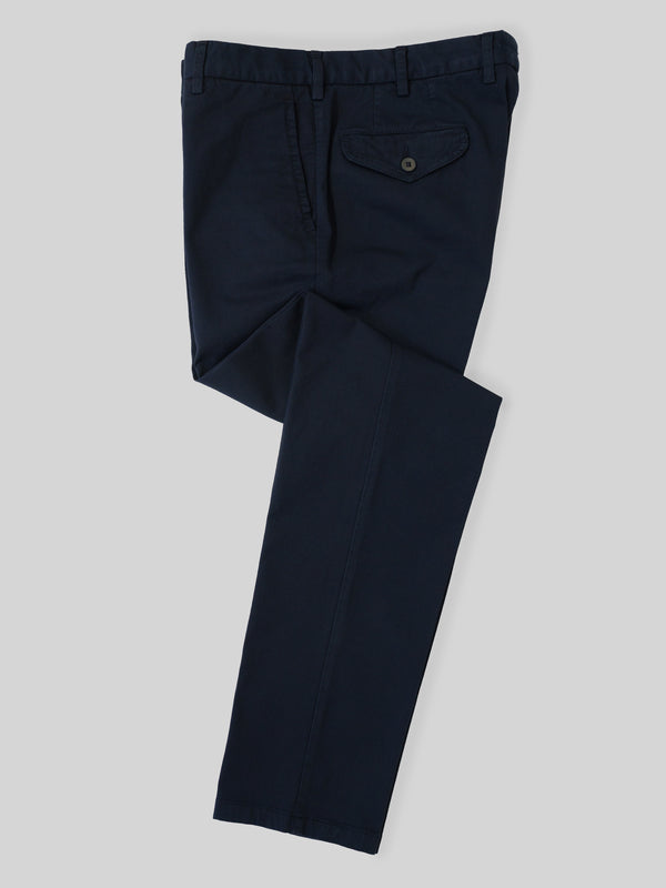 Rota Sport Summer Dark blue cotton supima sport trousers with flaps Presa