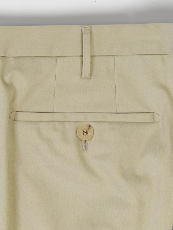 Rota Summer Light beige cotton elastan trousers Saldi Di Fabbrica