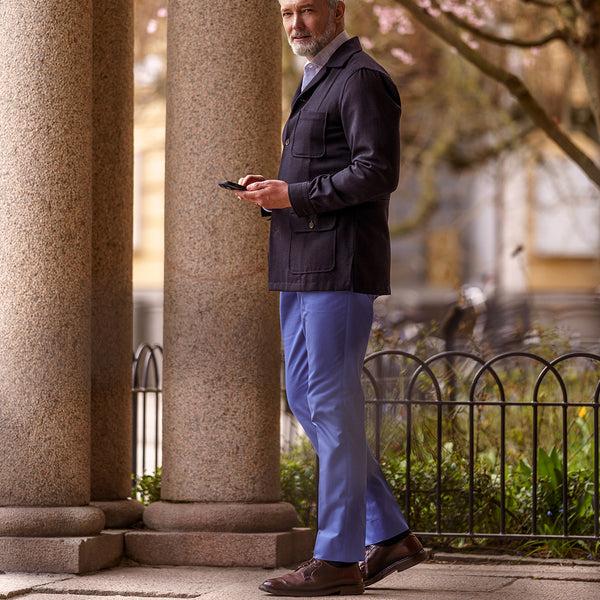 Rota Summer Sky blue cotton trousers I Più Venduti