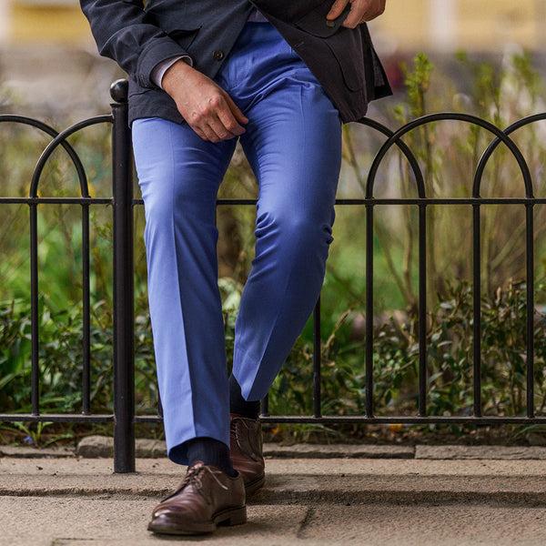 Rota Summer Sky blue cotton trousers I Più Venduti