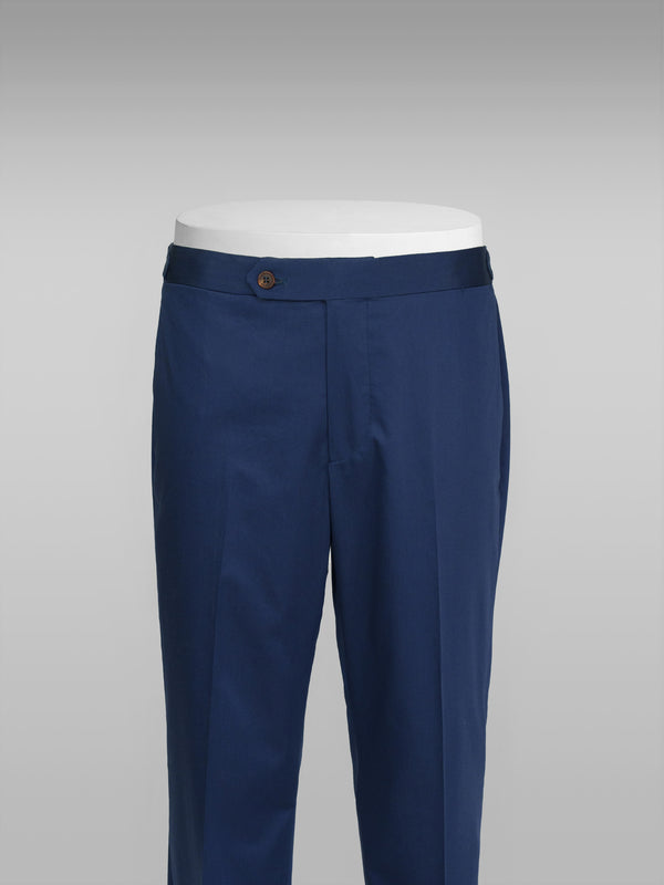 Rota Summer Blue lightweight cotton elastan trousers Vendite Flash