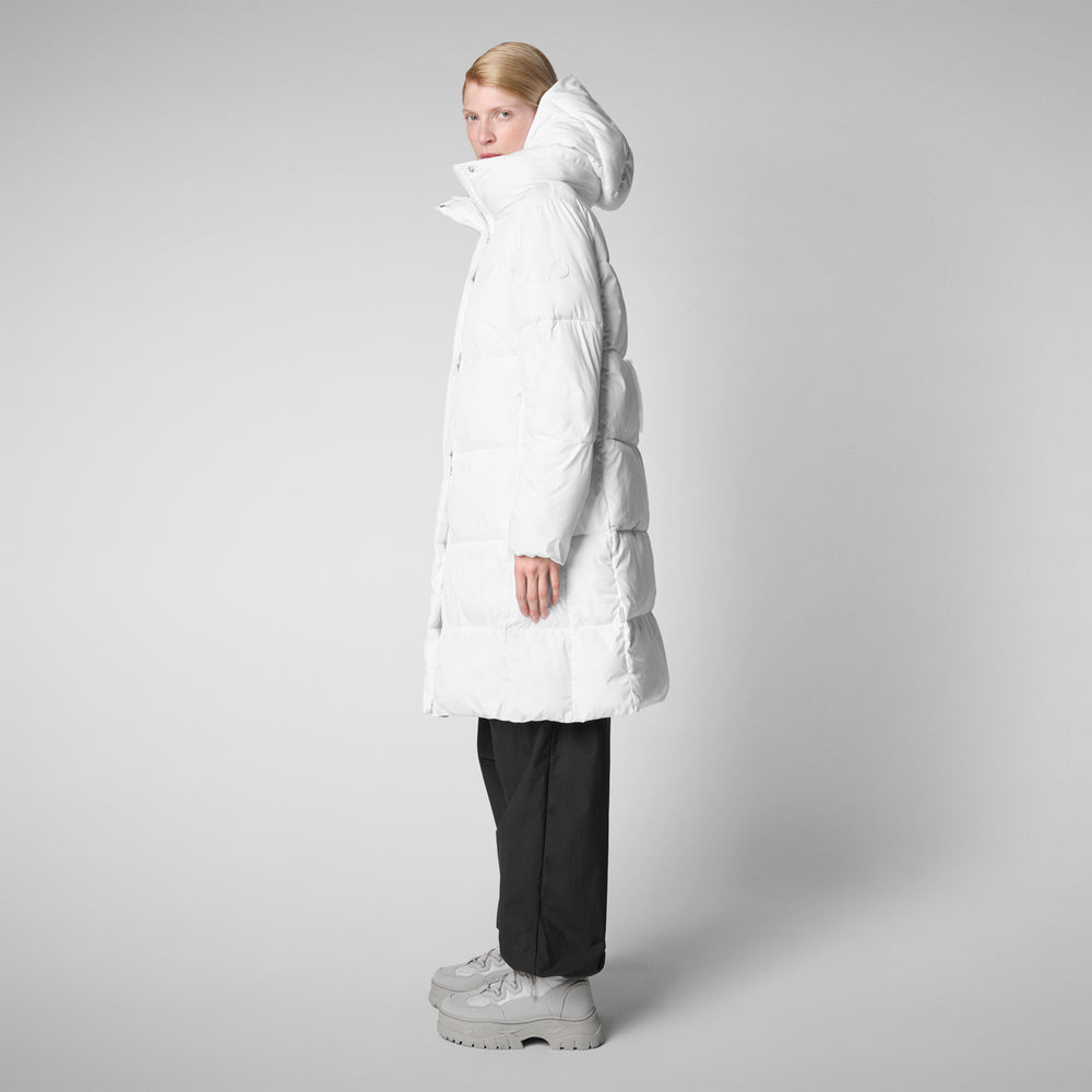 Save the duck PIUMINO ANIMAL FREE DONNA SIBYL WHITE Outlet