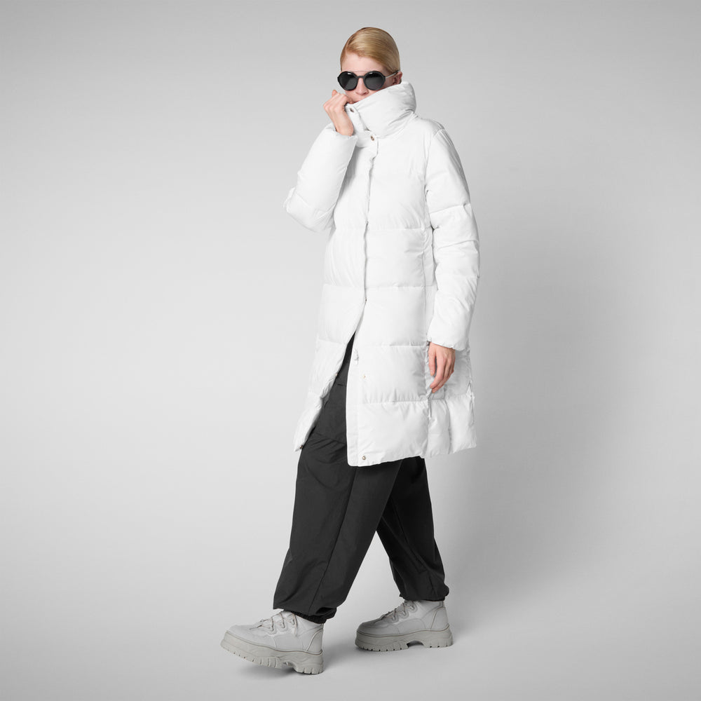 Save the duck PIUMINO ANIMAL FREE DONNA SIBYL WHITE Outlet