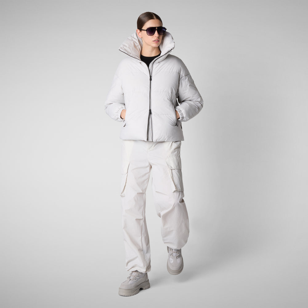 Save the duck GIACCA DONNA HINA GRIGIO NEBBIA In Vendita