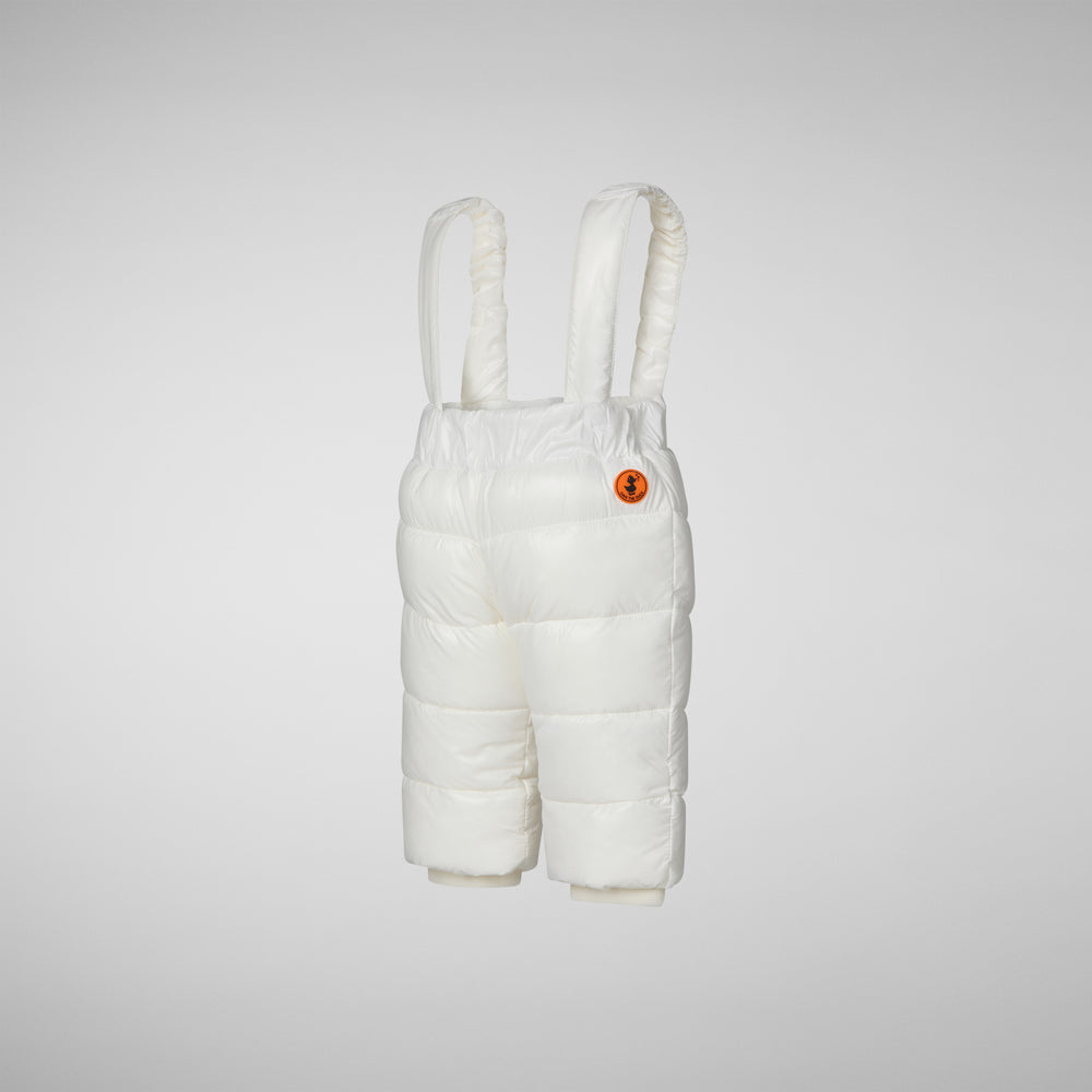 Save the duck SALOPETTE NEONATO ULMI IN OFF WHITE Vendita Calda