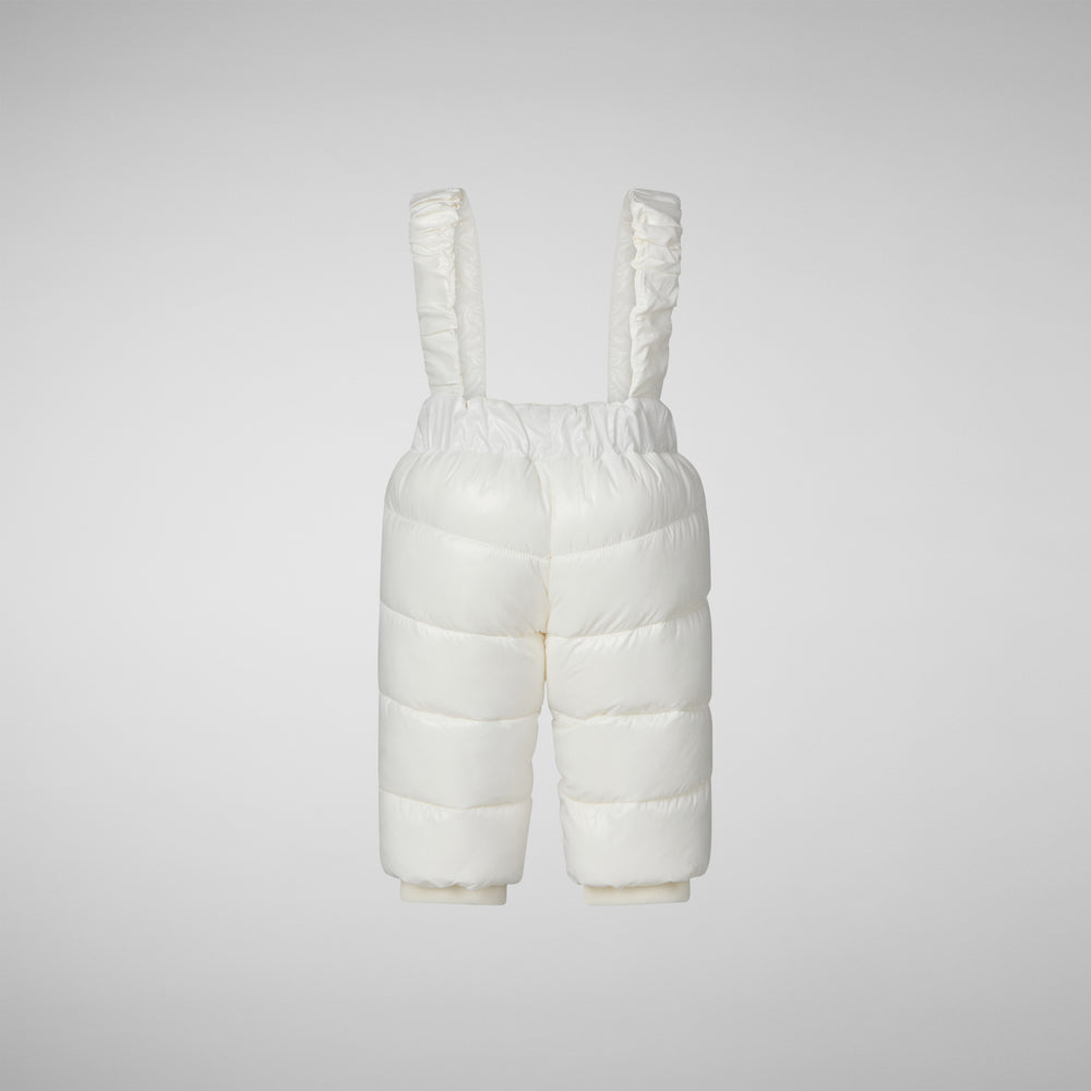 Save the duck SALOPETTE NEONATO ULMI IN OFF WHITE Vendita Calda