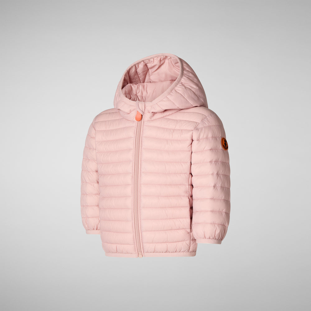 Save the duck Piumino animal free unisex Nene Rosa antico Moda