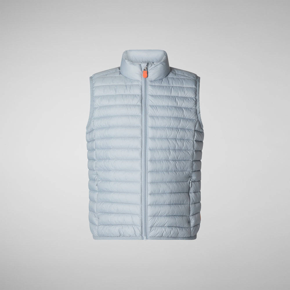 Save the duck Gilet imbottito unisex bambino Dolin grigio ardesia chiaro