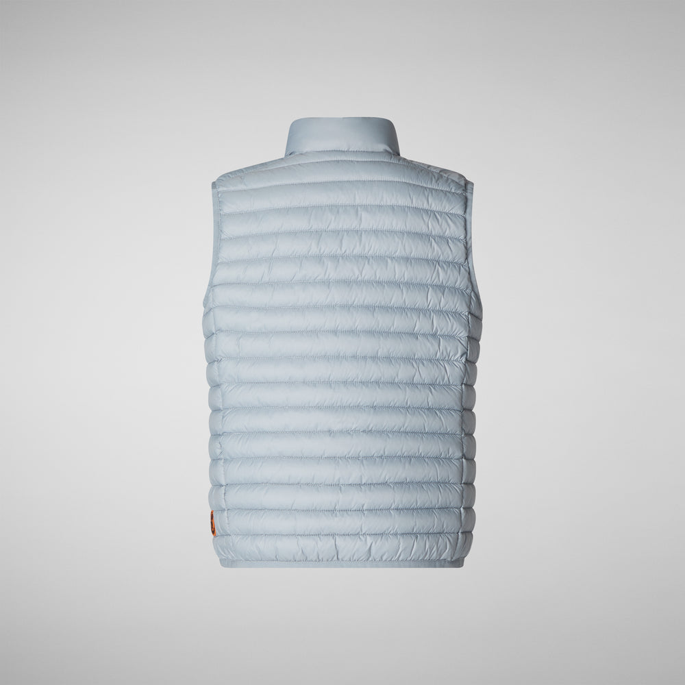 Save the duck Gilet imbottito unisex bambino Dolin grigio ardesia chiaro Italy