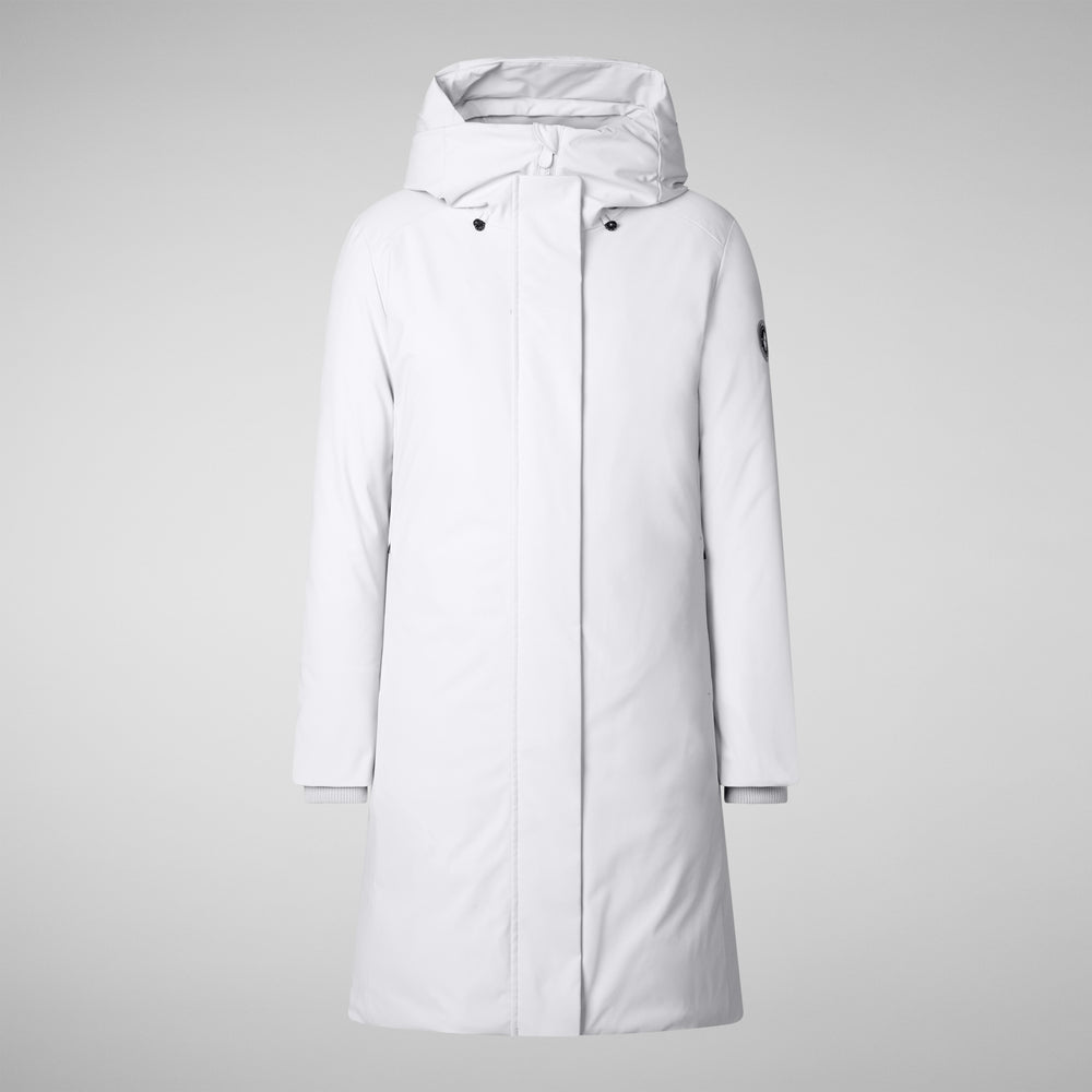 Save the duck PARKA DONNA CON CAPPUCCIO SIENNA GRIGIO NEBBIA Negozi Online