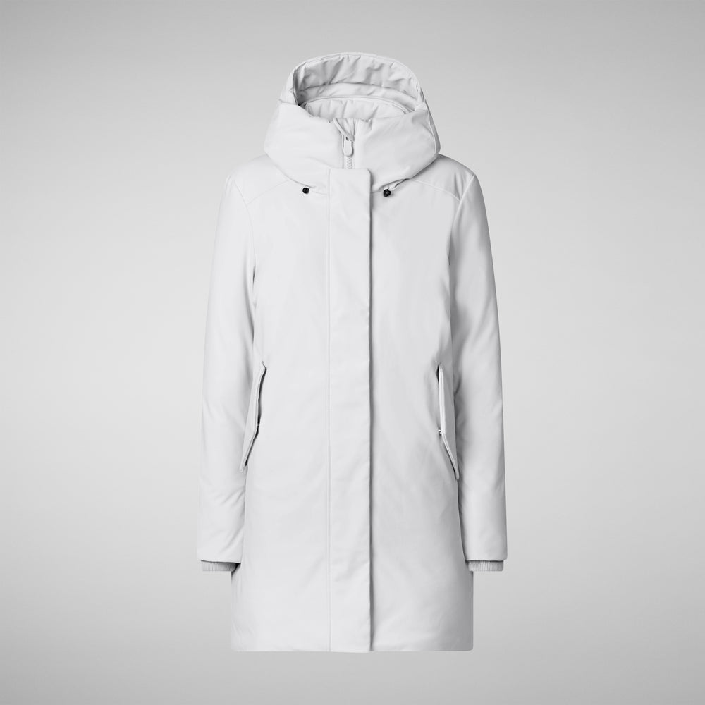 Save the duck PARKA DONNA CON CAPPUCCIO NELLIE GRIGIO NEBBIA Acquista Ora