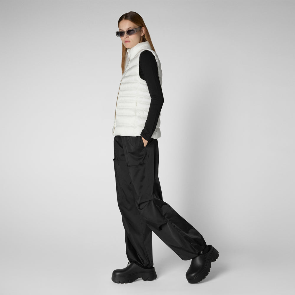 Save the duck GILET DONNA LYNN BIANCO Fino Al -60%