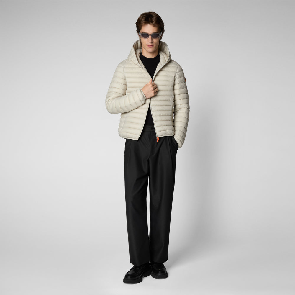 Save the duck Piumino animal free uomo Donald Beige chiaro In Saldo