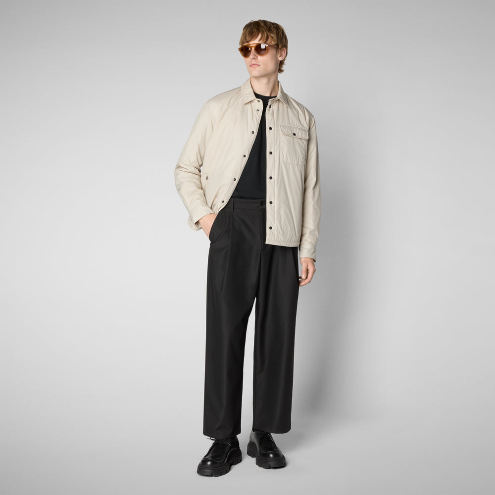 Save the duck GIACCA UOMO STELLAN IN RAINY BEIGE Comprare a buon mercato