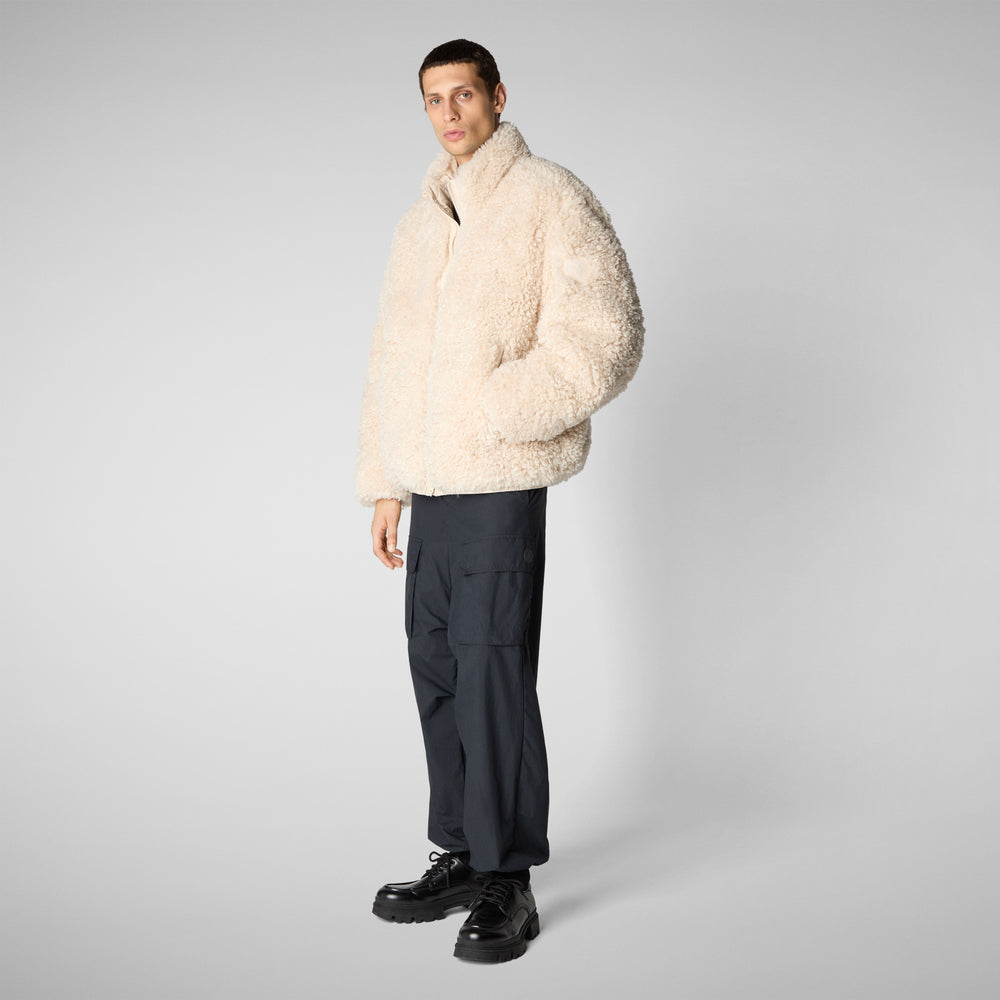 Save the duck GIACCA UOMO HENDRIX IN BEIGE 2025