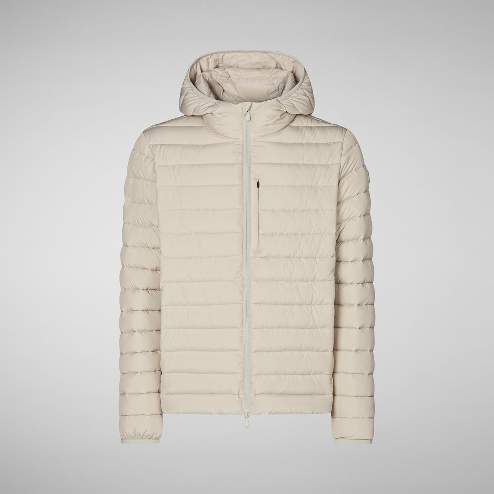 Save the duck PIUMINO UOMO JUNCUS RAINY BEIGE Italia