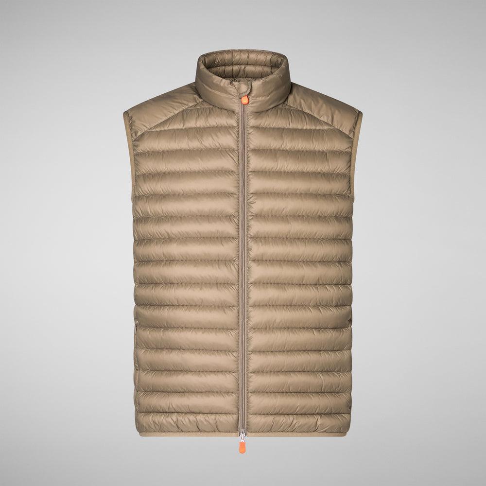 Save the duck Gilet imbottito uomo Adam Grigio elefante In Linea