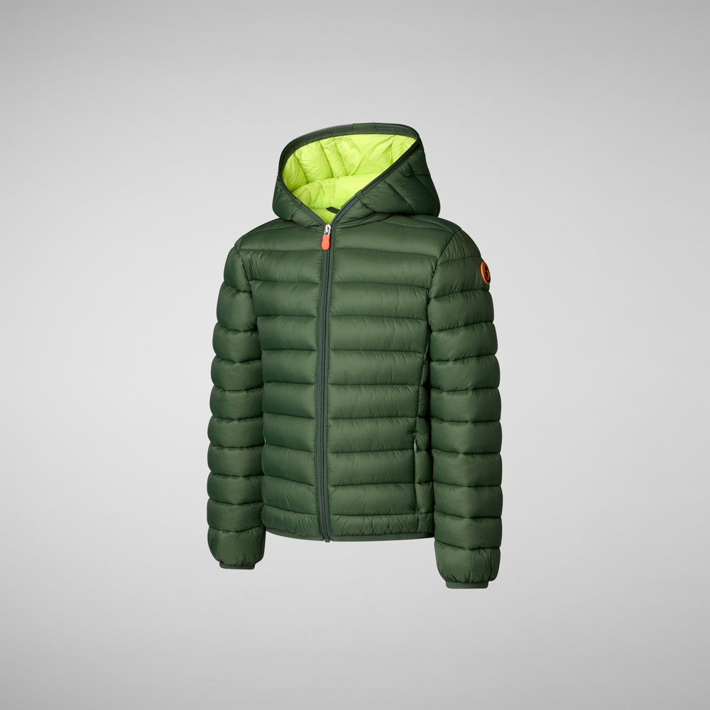Save the duck PIUMINO ANIMAL FREE BAMBINO DONY VERDE TIMO Outlet