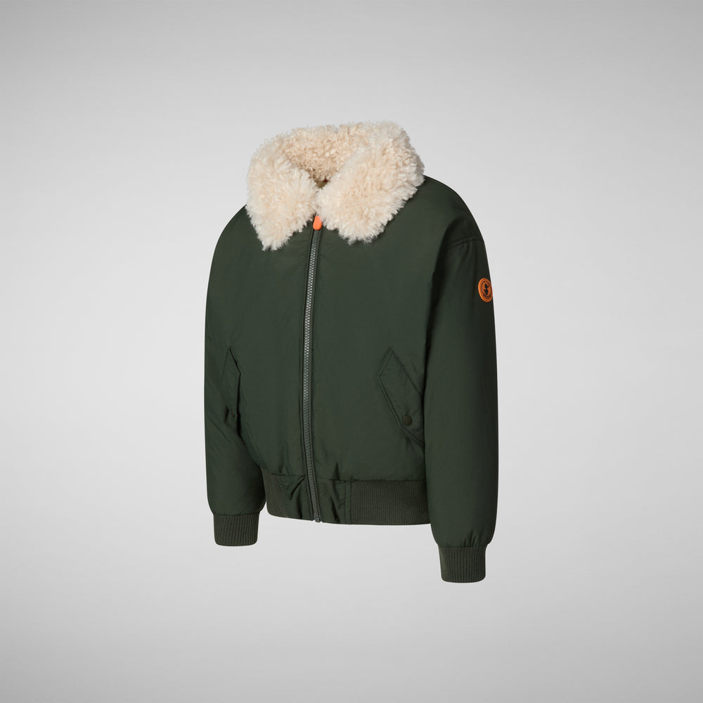 Save the duck GIACCA BOMBER DRAVEN IN LAND GREEN Hotsell