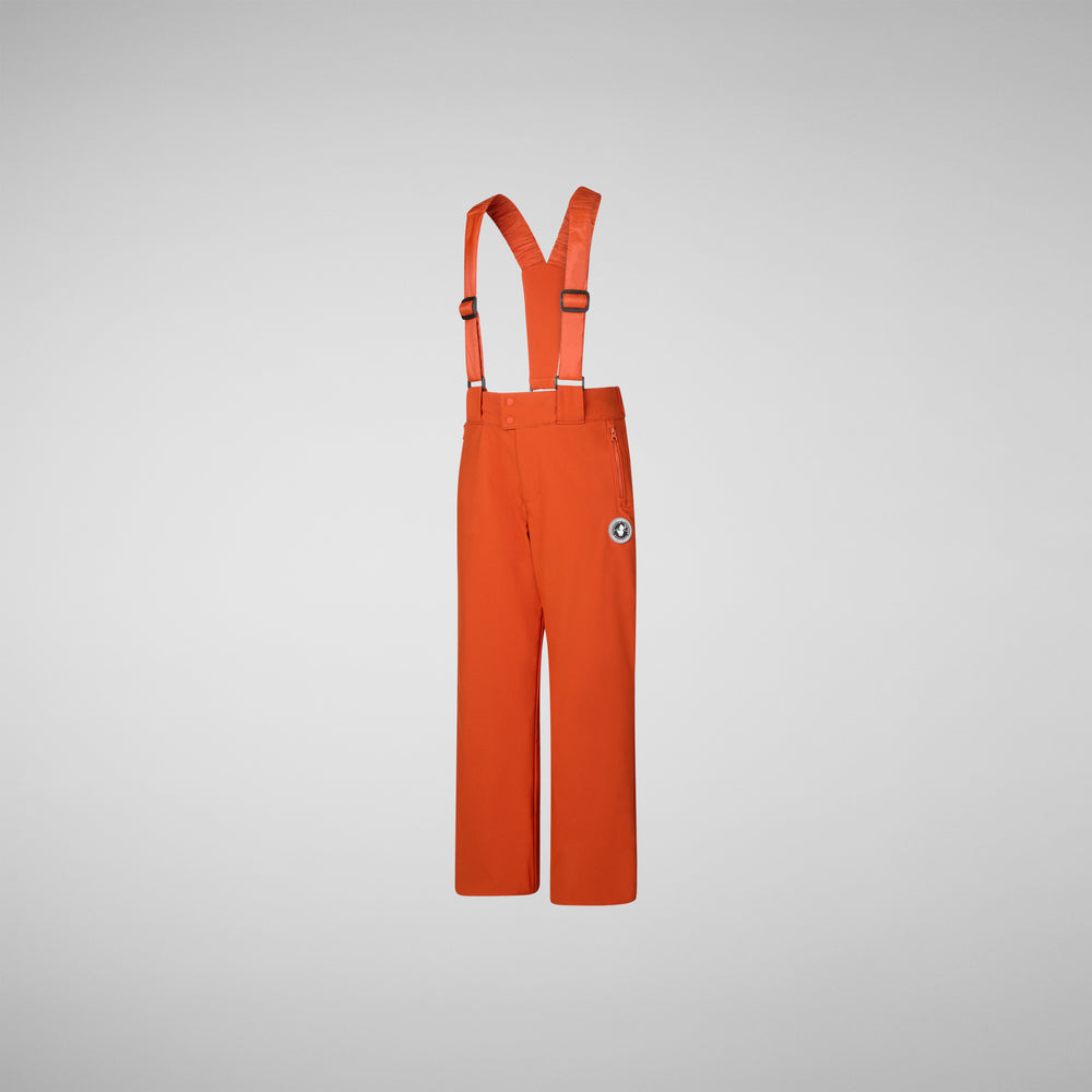 Save the duck PANTALONI UNISEX BAMBINO CYCAS IN MAPLE ORANGE Saldi Di Fabbrica