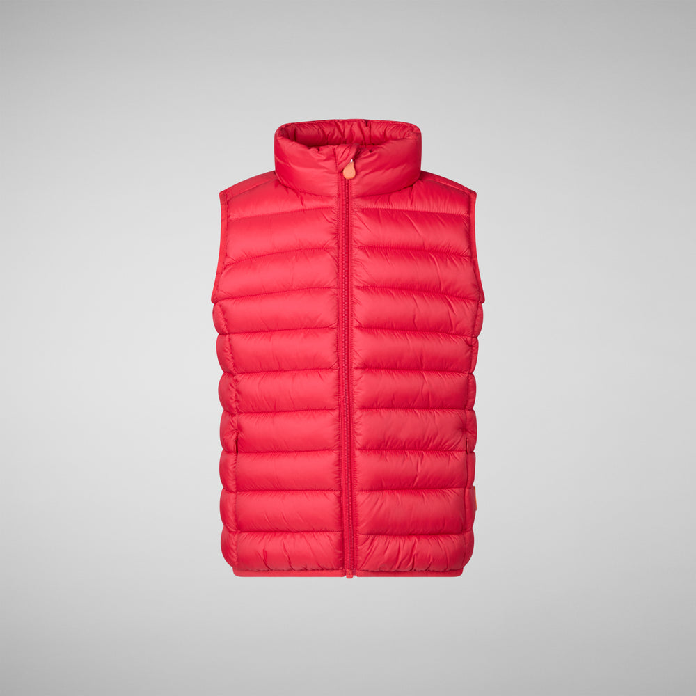 Save the duck GILET UNISEX BAMBINO ANDY ROSSO SCURO Vendite Flash