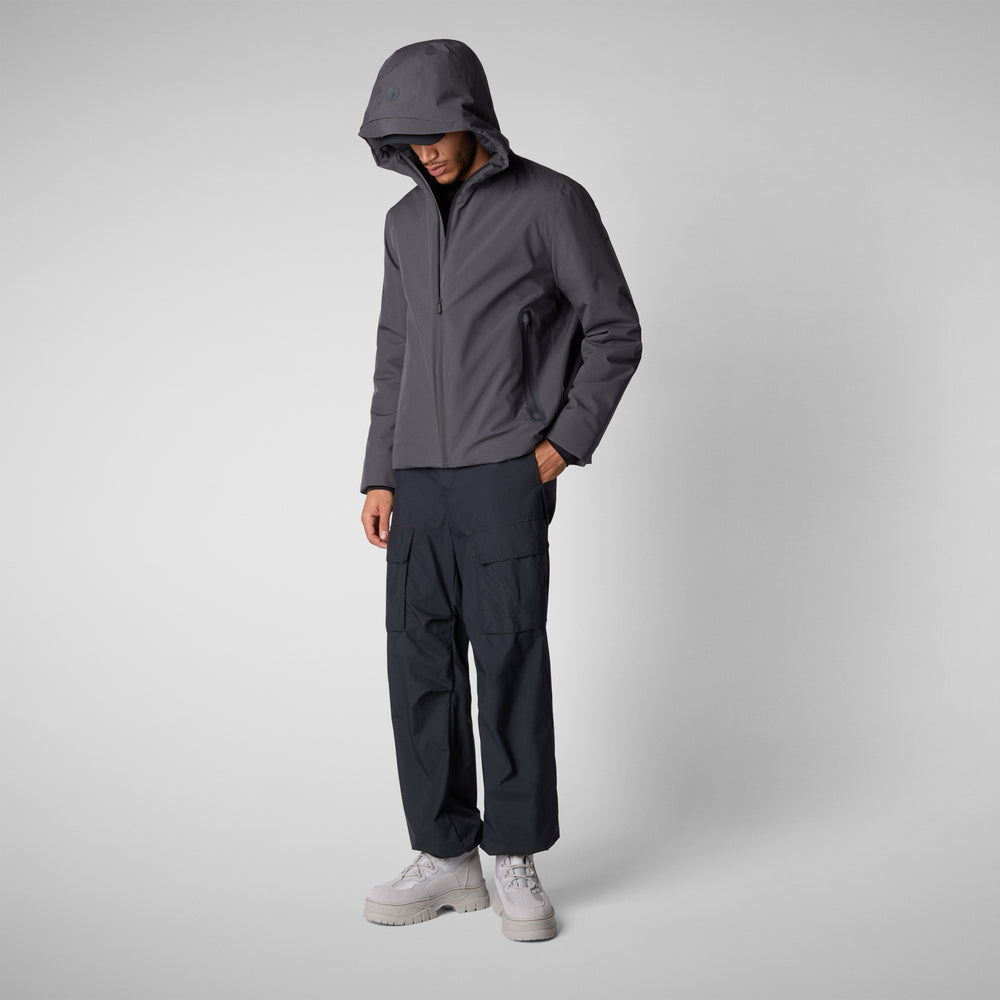 Save the duck GIACCA UOMO FLYNN STORM GREY 2025