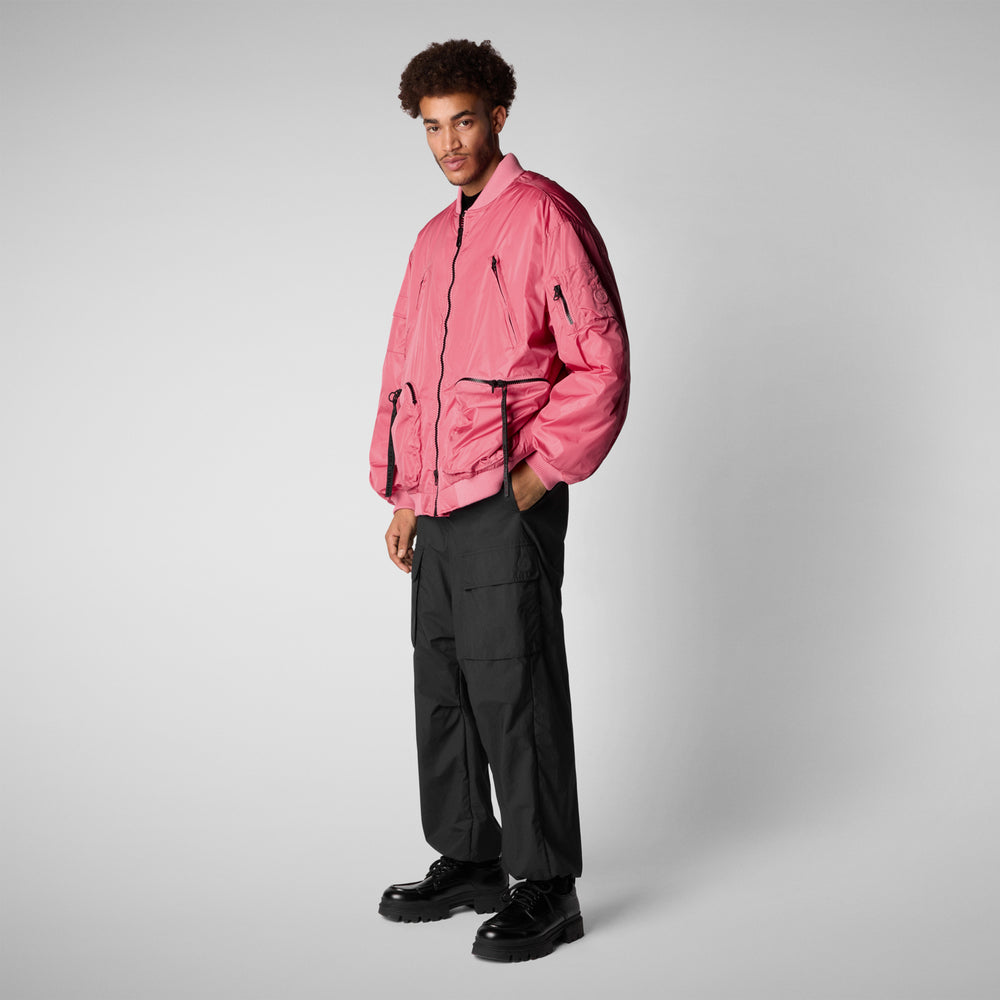 Save the duck Giacca bomber unisex Usher rosa 2025