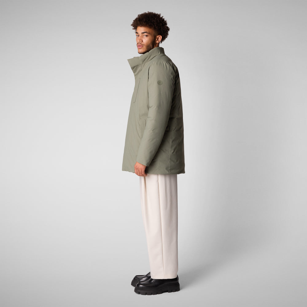 Save the duck PARKA UOMO SESLE IN SWAMP GREEN Qualità