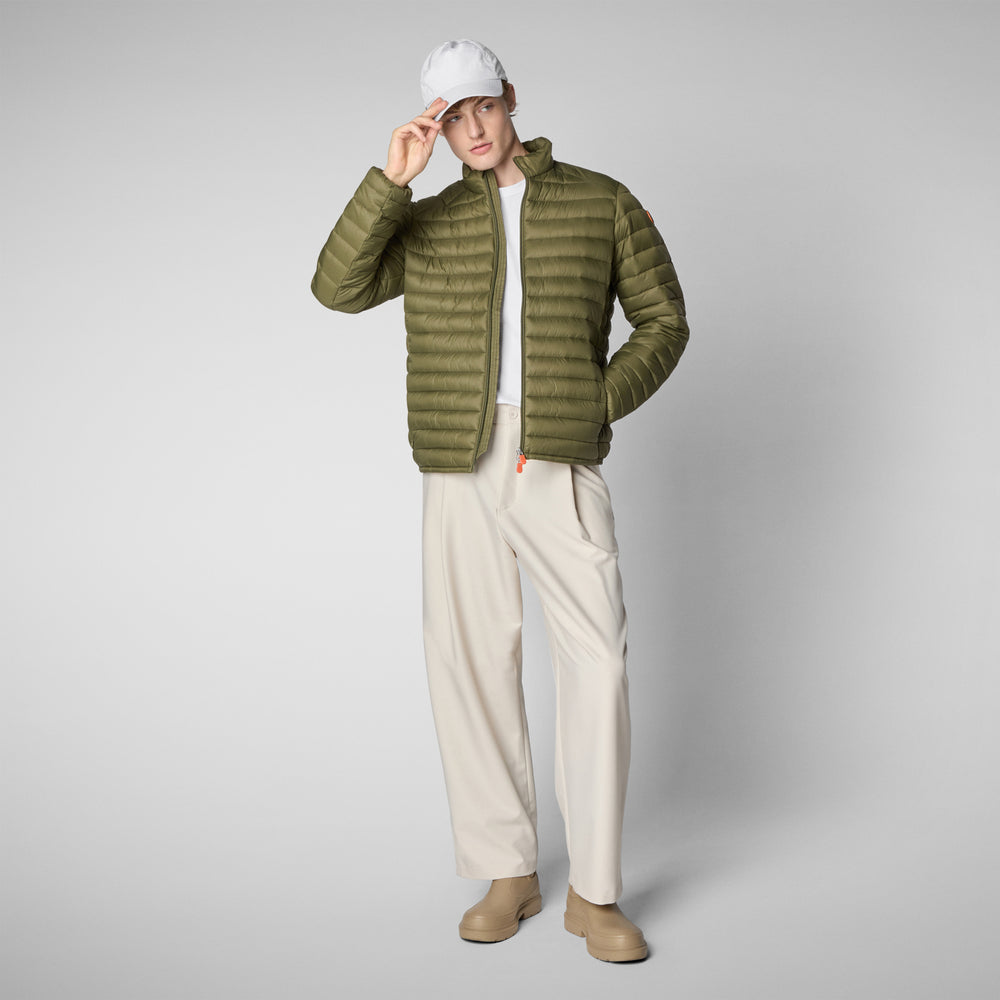 Save the duck Piumino animal free uomo Alexander Verde oliva Promozione