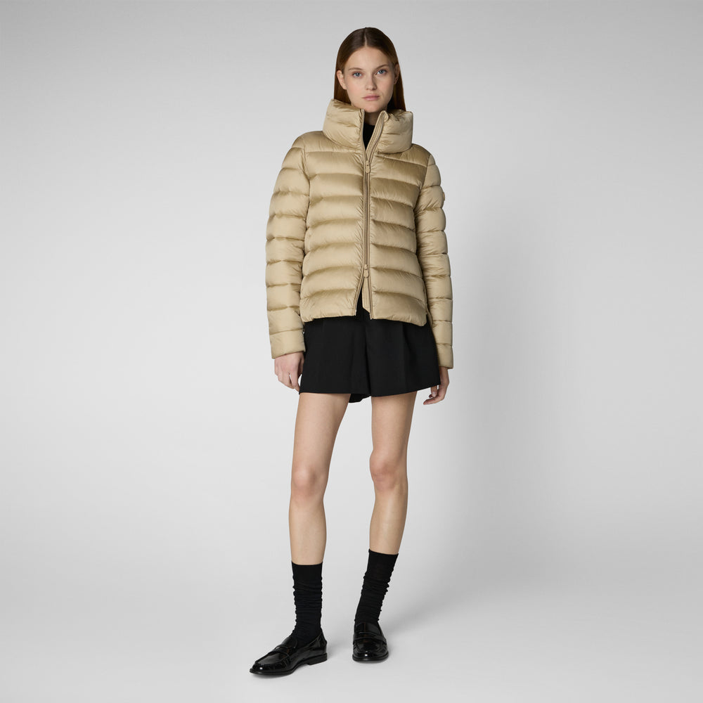 Save the duck GIACCA DONNA ELSIE BEIGE Economico
