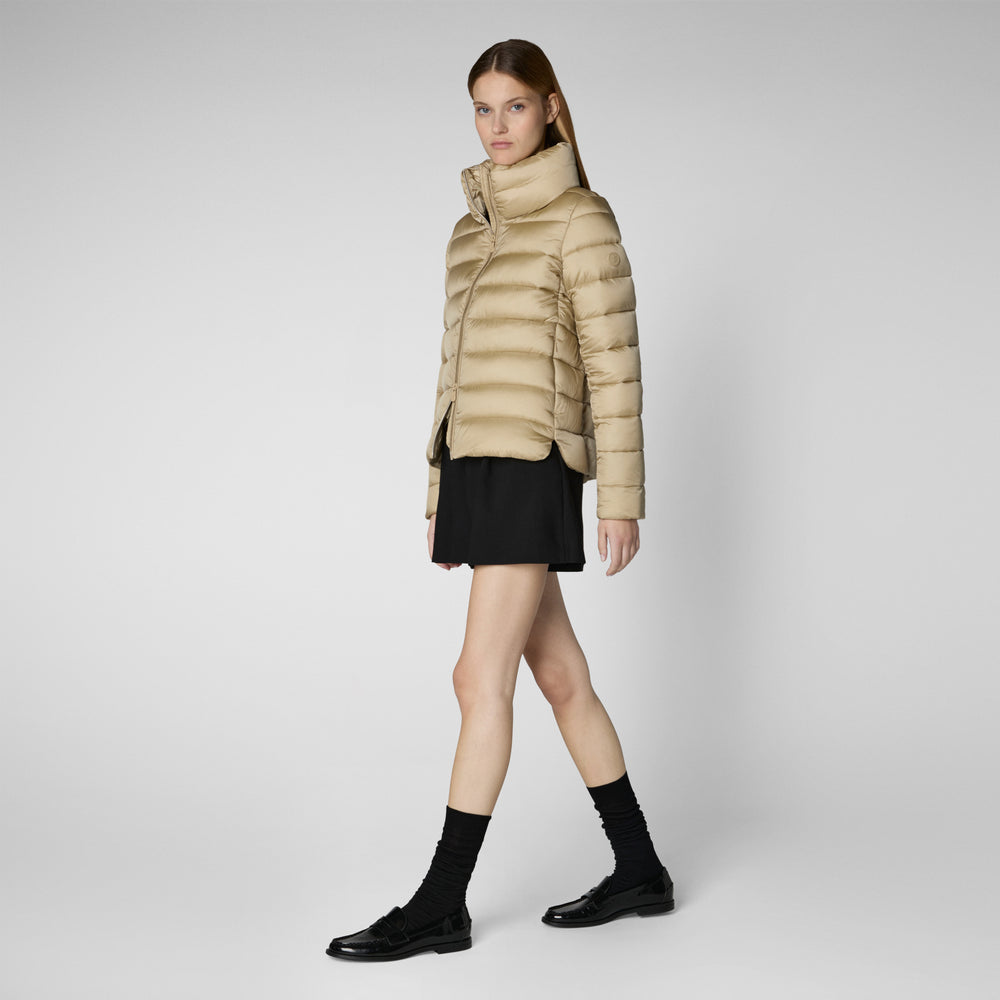 Save the duck GIACCA DONNA ELSIE BEIGE Economico