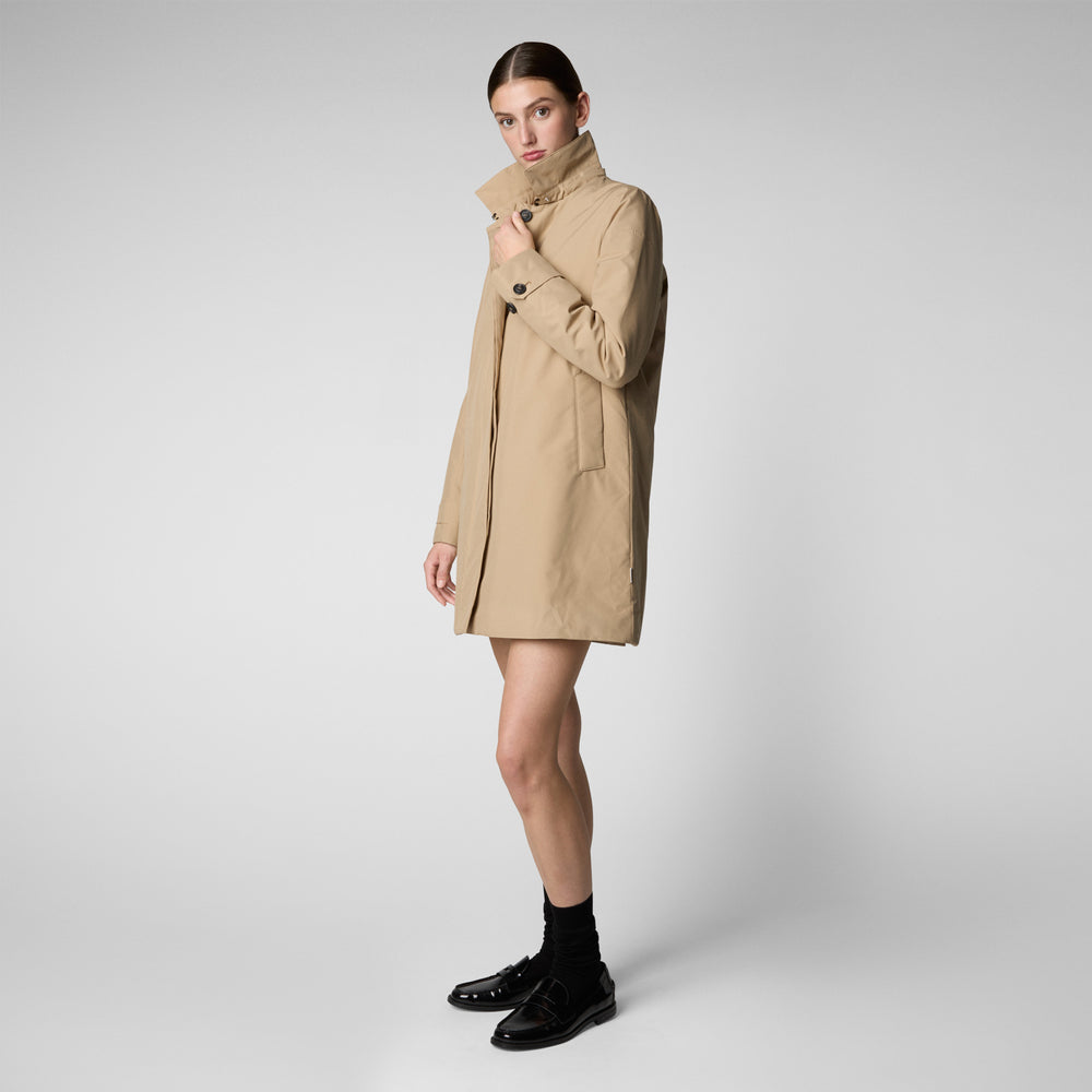 Save the duck CAPPOTTO CON CAPPUCCIO EMBIE STARDUST BEIGE Online