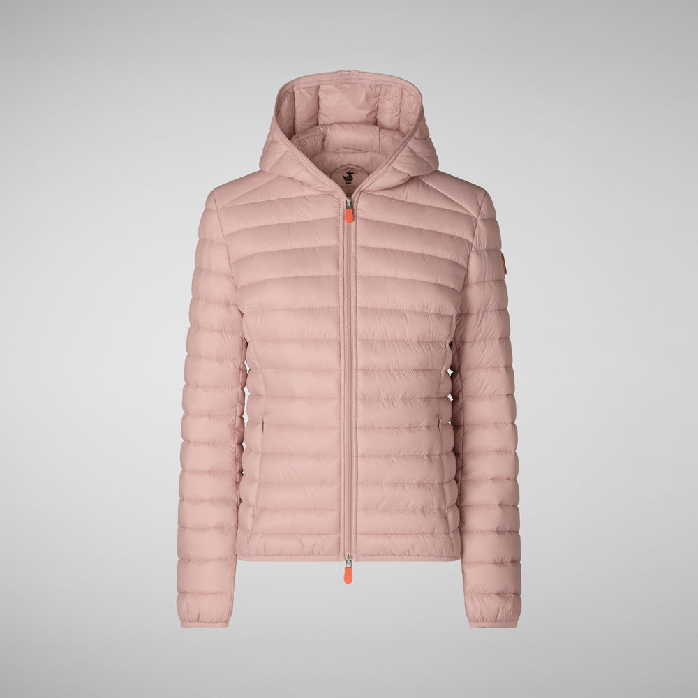 Save the duck Piumino animal free con cappuccio donna Daisy Rosa antico Offerte