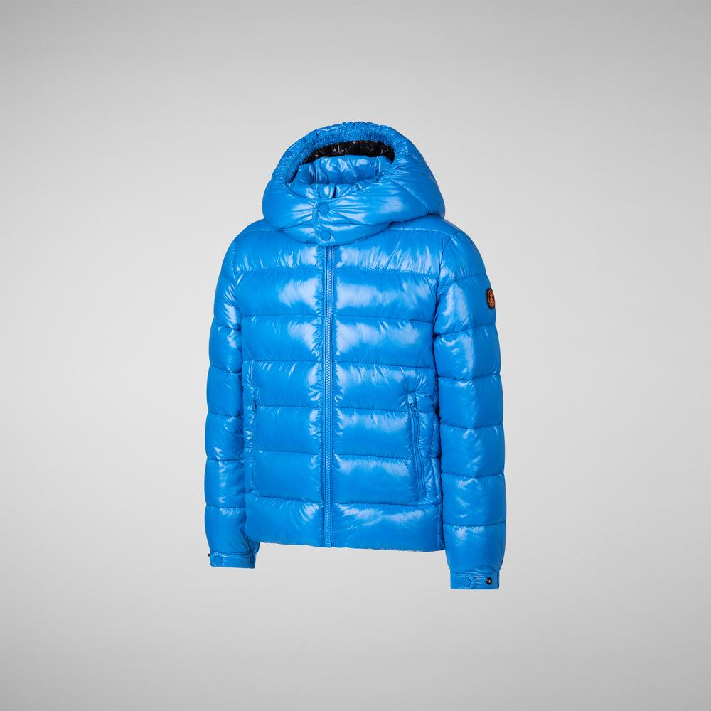 Save the duck PIUMINO ANIMAL FREE BAMBINO NILES BLU MIRTILLO Vendita Economica