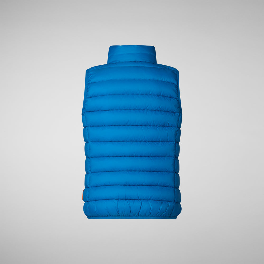Save the duck GILET UNISEX BAMBINO ANDY BLU MIRTILLO Saldi Di Fabbrica