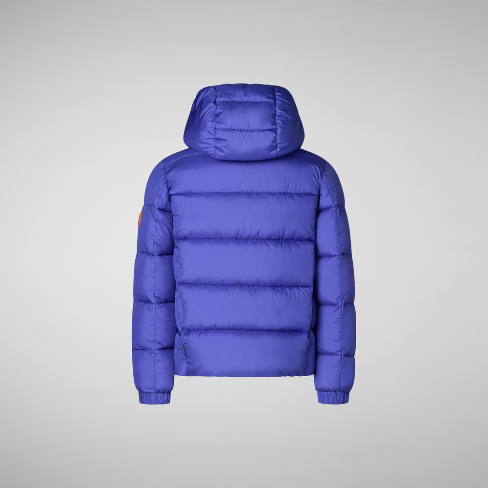 Save the duck PIUMINO ANIMAL FREE BAMBINO FOSTER BLU GENZIANA Moda