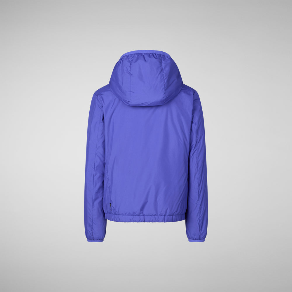 Save the duck GIACCA CON CAPPUCCIO BAMBINO GARETH BLU GENZIANA 2025