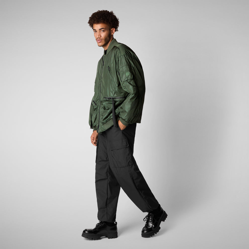 Save the duck Giacca bomber unisex Usher verde timo Economico