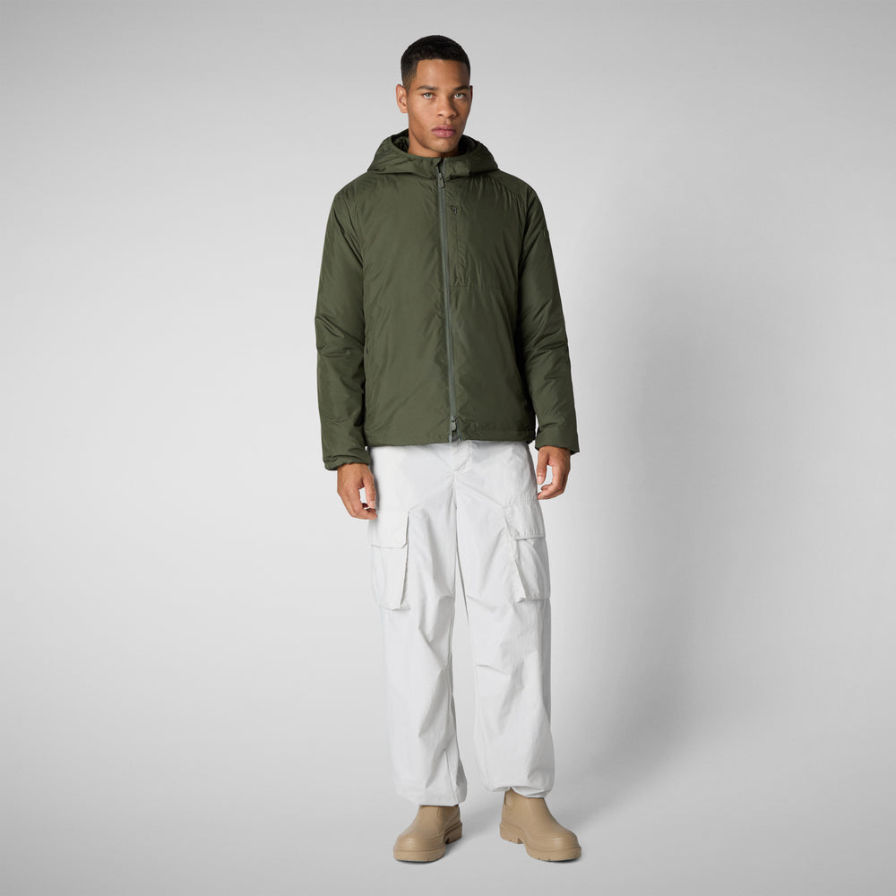 Save the duck PIUMINO ANIMAL FREE UOMO WILBUR DUSTY OLIVE Promozione