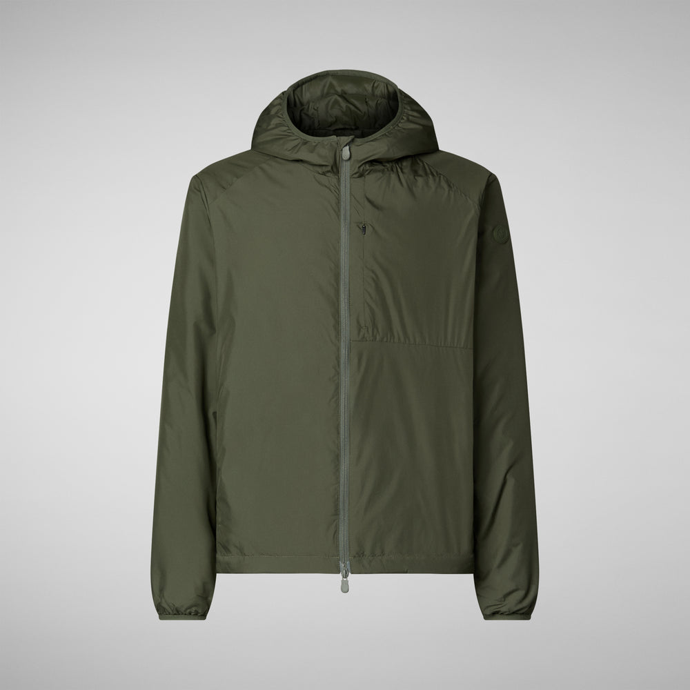 Save the duck PIUMINO ANIMAL FREE UOMO WILBUR DUSTY OLIVE Promozione