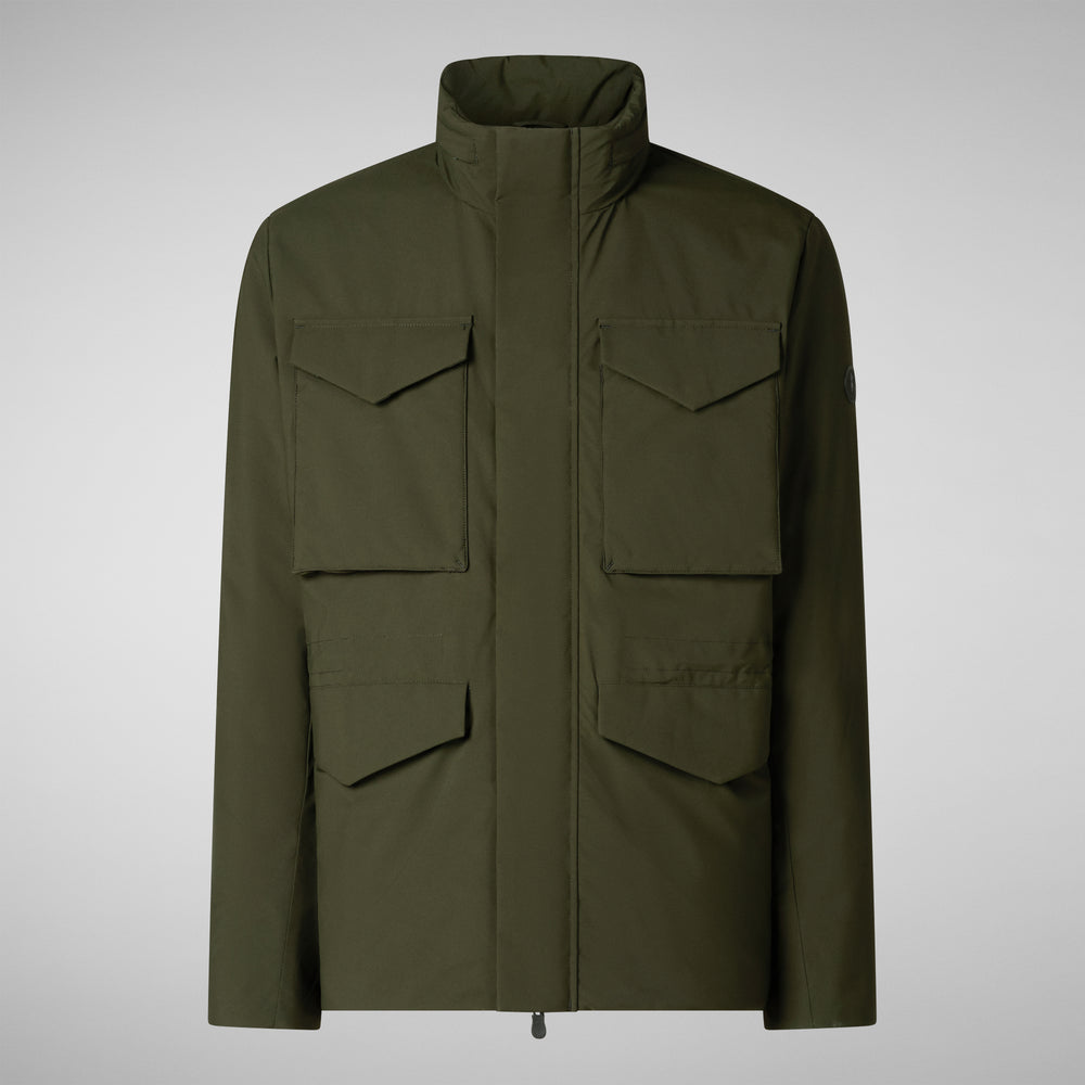 Save the duck PARKA UOMO TRENTON IN LAND GREEN Pezzi Unici
