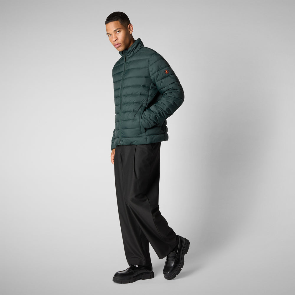 Save the duck GIACCA UOMO IDRIS IN GREEN NERO Consegna Veloce