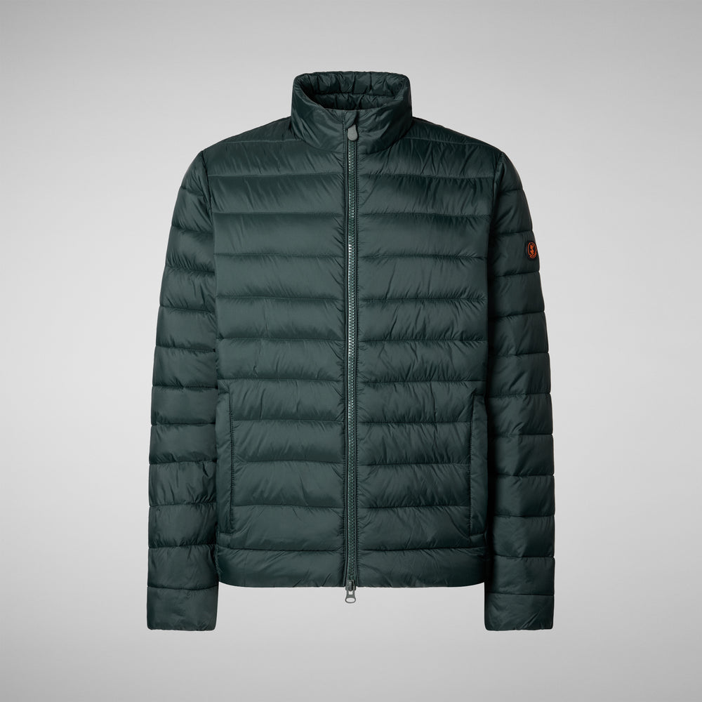 Save the duck GIACCA UOMO IDRIS IN GREEN NERO Consegna Veloce