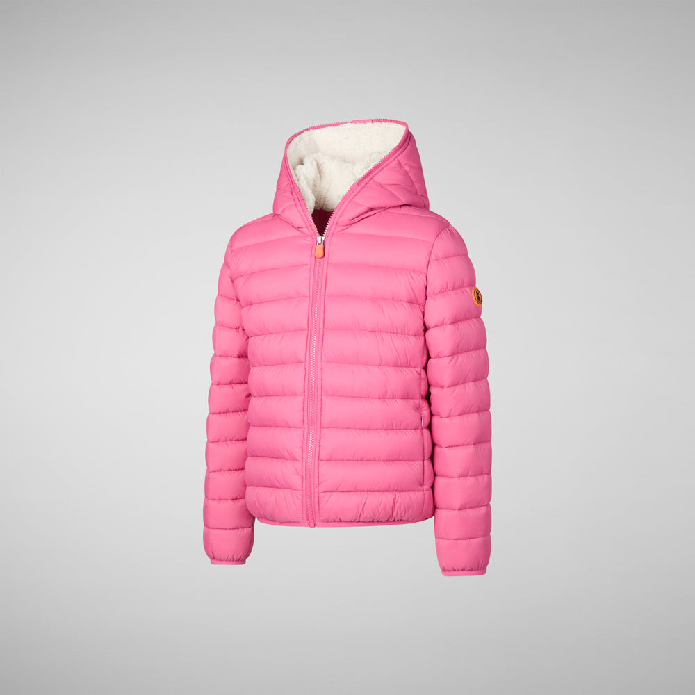 Save the duck PIUMINO ANIMAL FREE BAMBINA LECI GEM PINK Fino Al -60%