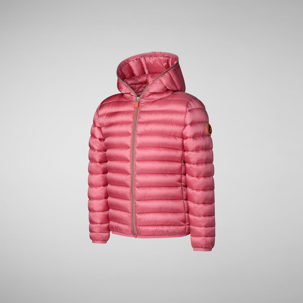 Save the duck PIUMINO ANIMAL FREE BAMBINA IRIS ROSA Shopping Online