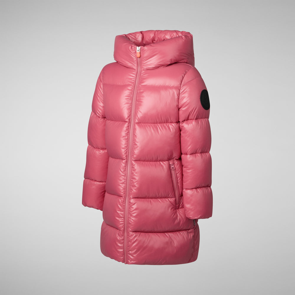 Save the duck PIUMINO ANIMAL FREE BAMBINA MILLIE ROSA Sconto di tempo limitato