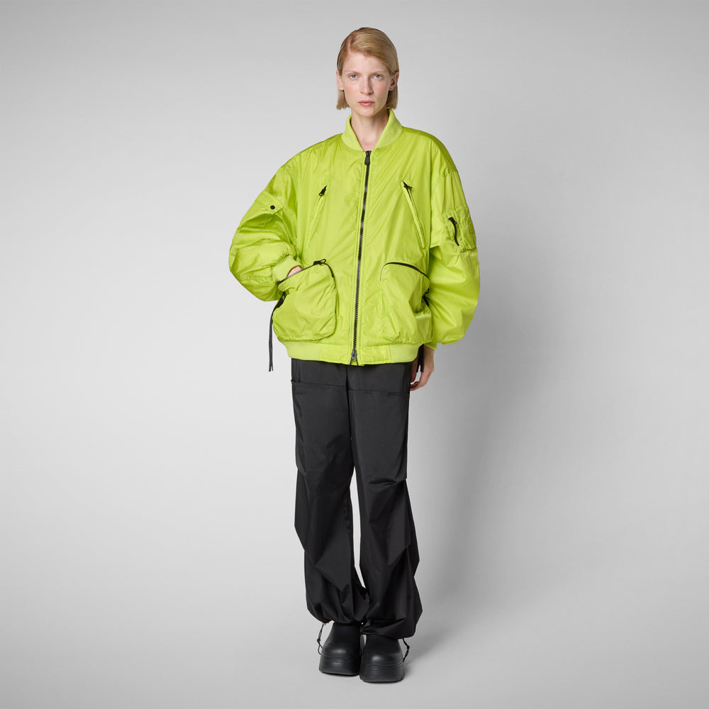 Save the duck Giacca bomber unisex Usher in verde lime Hotsell