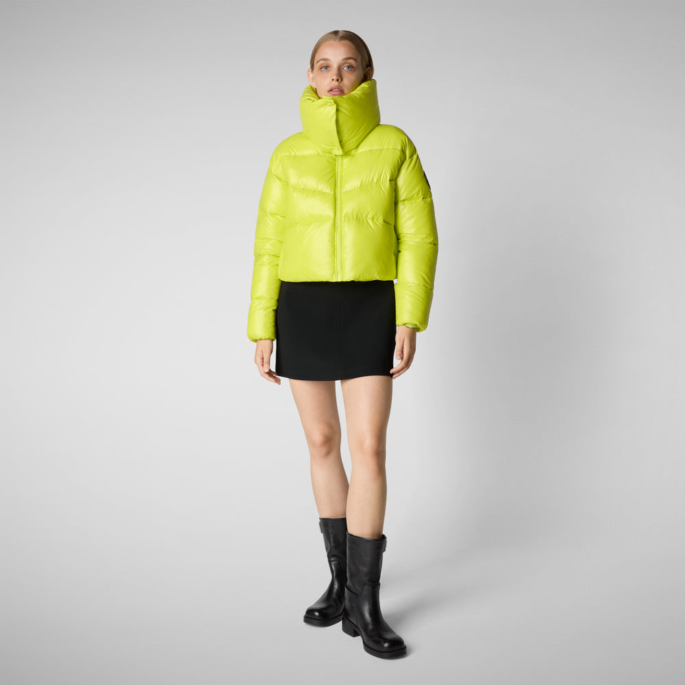 Save the duck GIACCA DONNA HEIDI VERDE LIME Vendite Flash